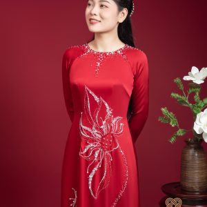 Áo dài Mẹ Thiết Kế Linh Liên MARYMY Chất Liệu Cao Cấp Quý Phái Sang Trọng