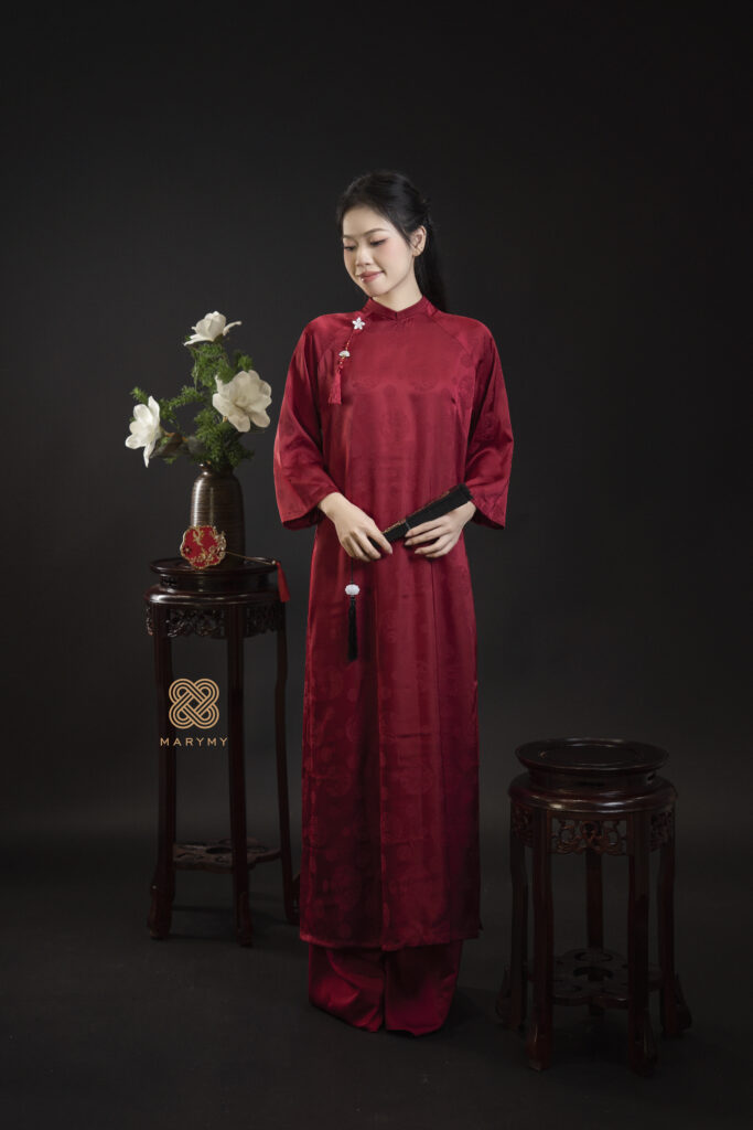 Áo dài cách tân Ý Hỷ tay lửng Áo dài cách tân Ý Hỷ tay lửng