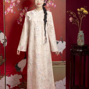 Áo Dài Cách Tân Lưu Ly MARYMY Thiết Kế Họa Tiết Sequins Tinh Tế Sang Trọng
