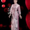 Áo Dài Cách Tân Mai Hạ MARYMY Đính Nơ