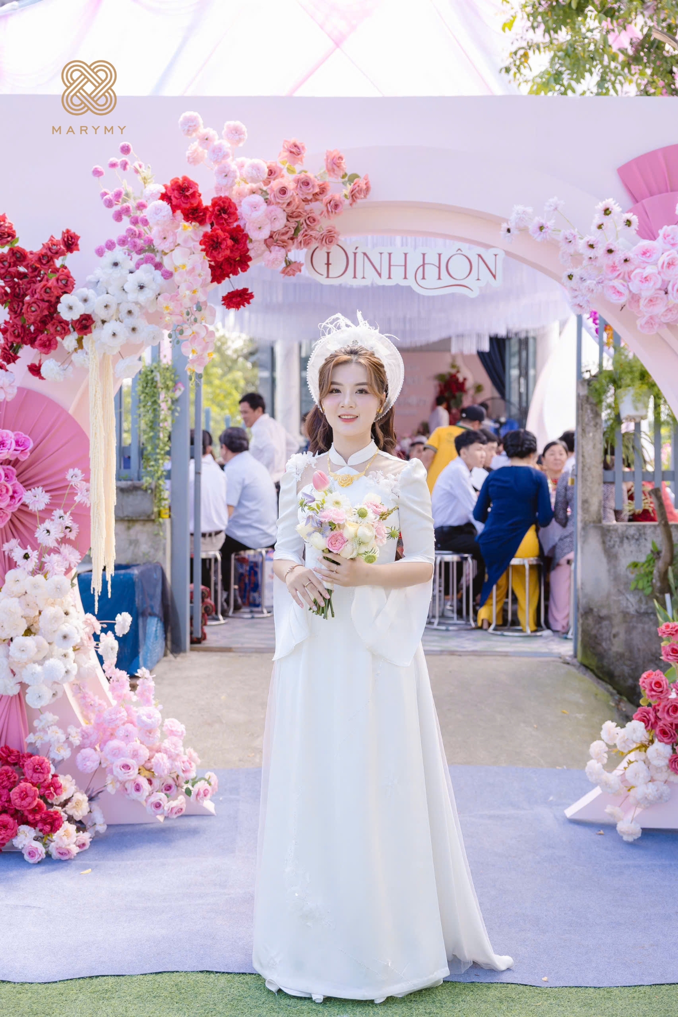 Cô dâu Mỹ Linh feedback áo dâu MARYMY