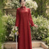 Áo Dài Cách Tân Ban Hạ Đỏ MARYMY