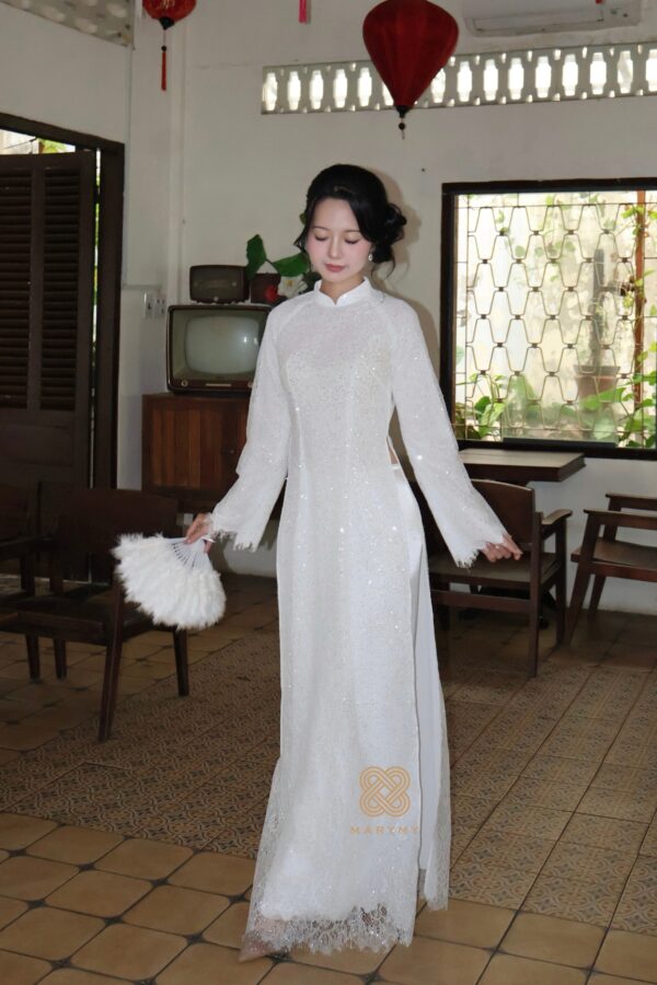 Áo dài cách tân Tuyết Lưu Sa MARYMY