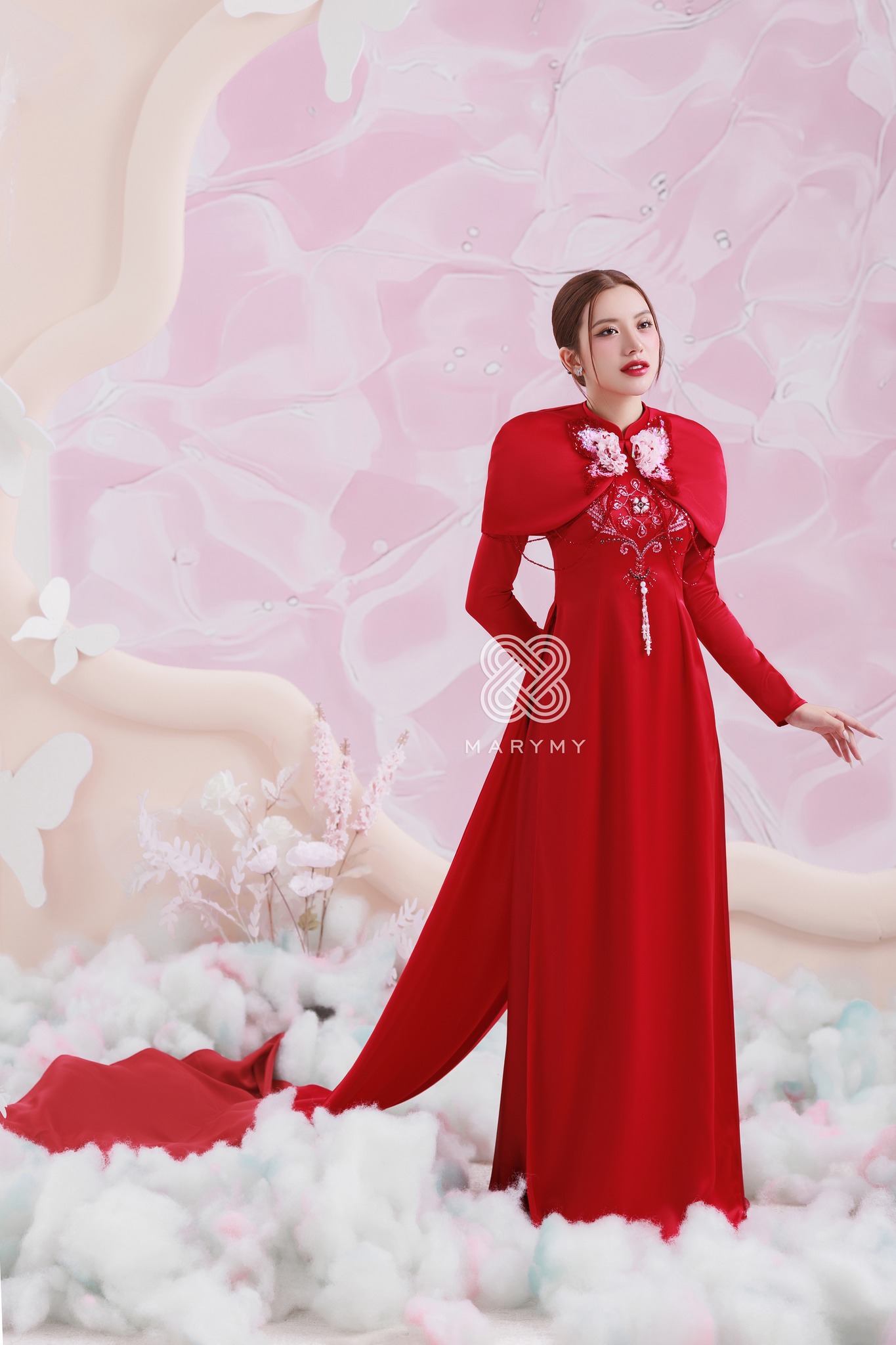 Áo dài dâu rể Hạ Duyên MARYMY