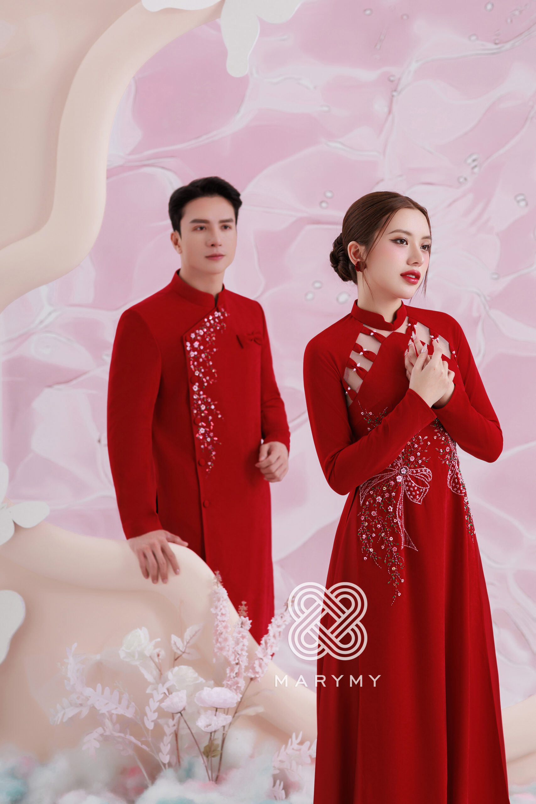 Áo dài dâu rể Lan Nhi MARYMY