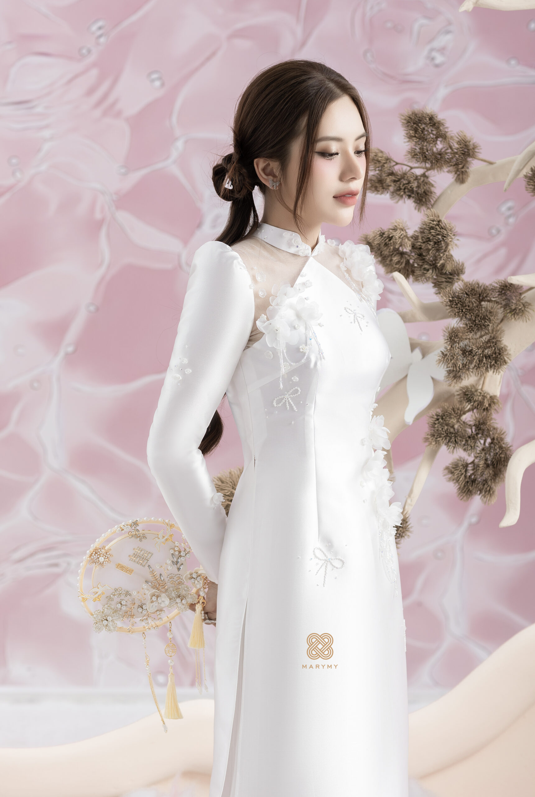 Áo dài dâu rể Tiểu Anh MARYMY