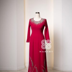 Áo Dài Mẹ Cao Cấp Hồng Châu MARYMY