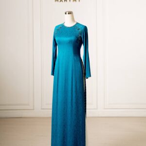 Áo Dài Mẹ Cao Cấp Lam Châu MARYMY